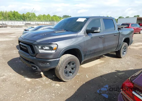 2022 Ram 1500 Rebel 4X4 5'7 Box из США, поврежденный, VIN 1C6SRFLM4NN281057